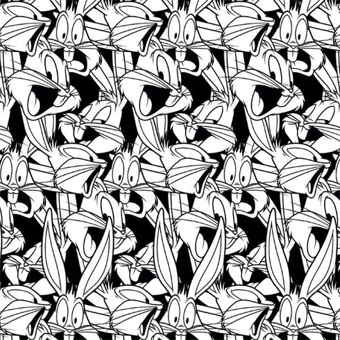 Looney Tunes Bugs Bunny Super Sized Pattern Galaxy A50 Clear Case